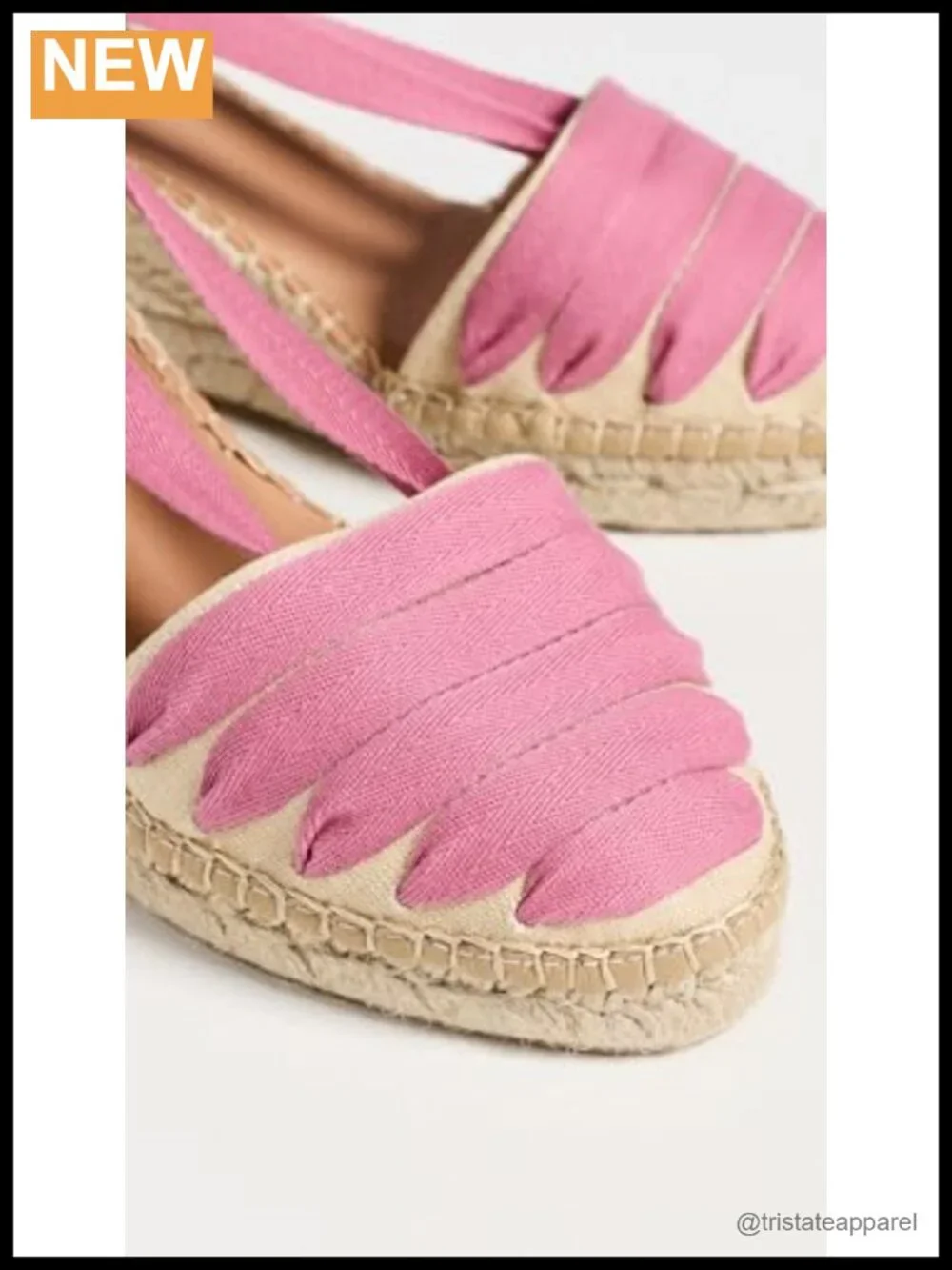 Wedge Espadrilles Ankle Strap Jute Midsole 2.5in Heel Casual Summer